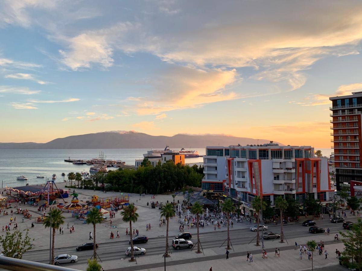 Pearl Seaview Apartment Vlore Luaran gambar